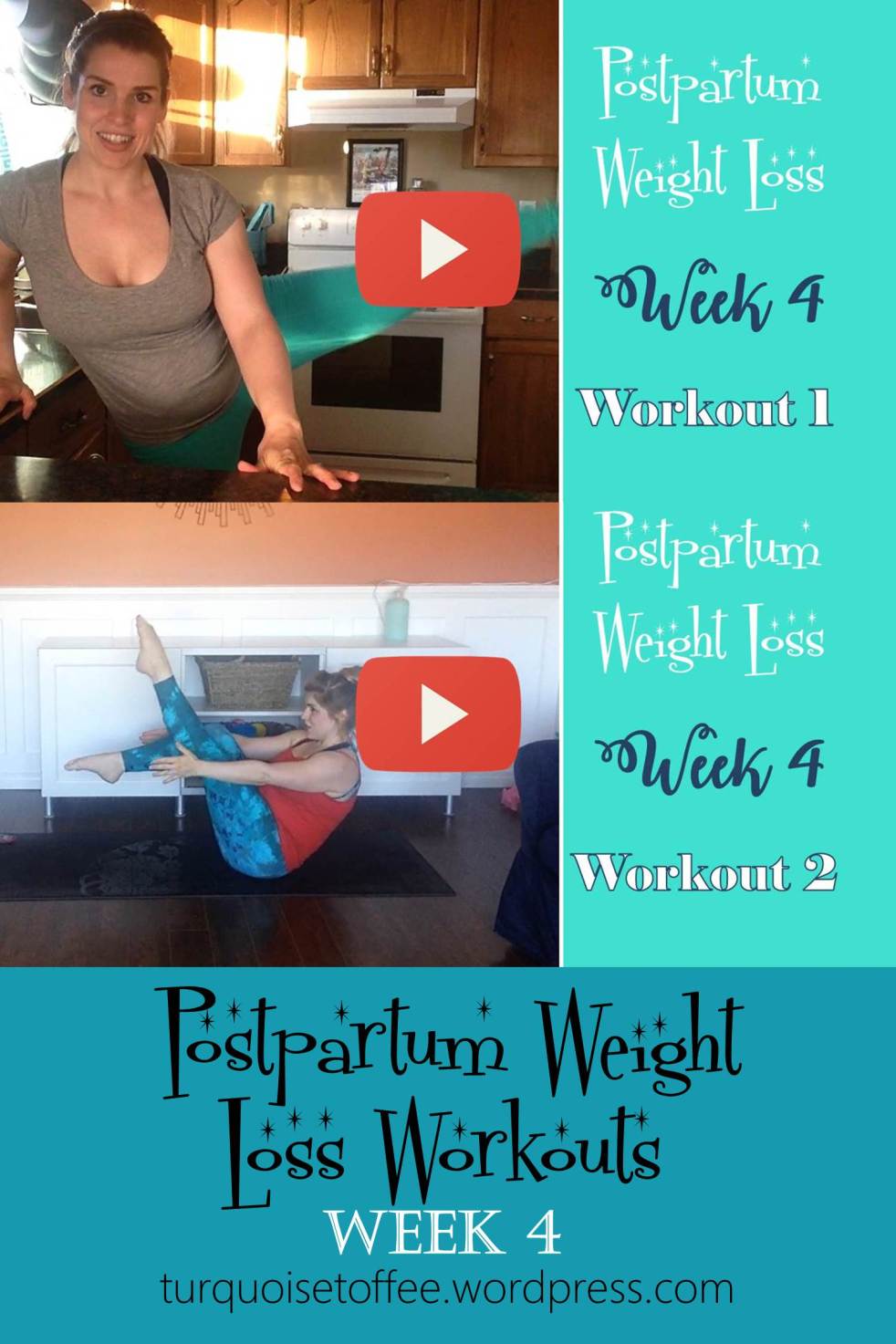 Postpartum Weight Loss Workouts Week 4