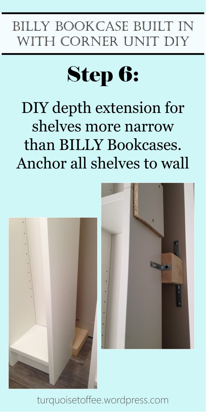 Billy Bookcase Built In with Corner Unit DIY
