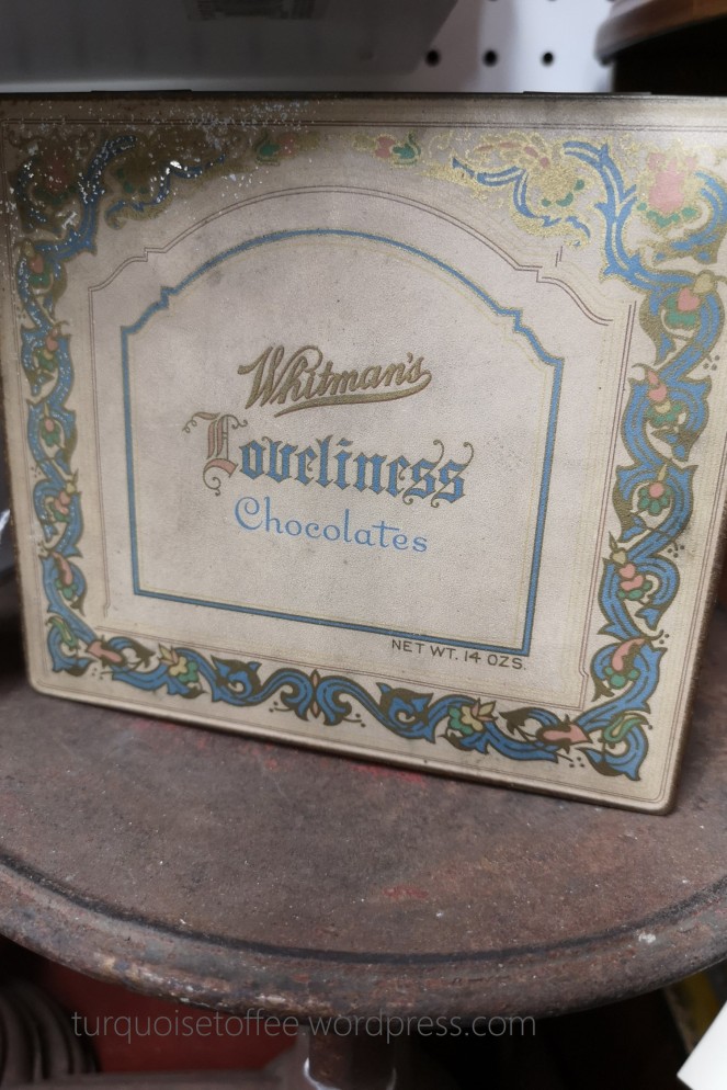 Mad Hatters Antiques Vintage Whitman's Loveliness Chocolates