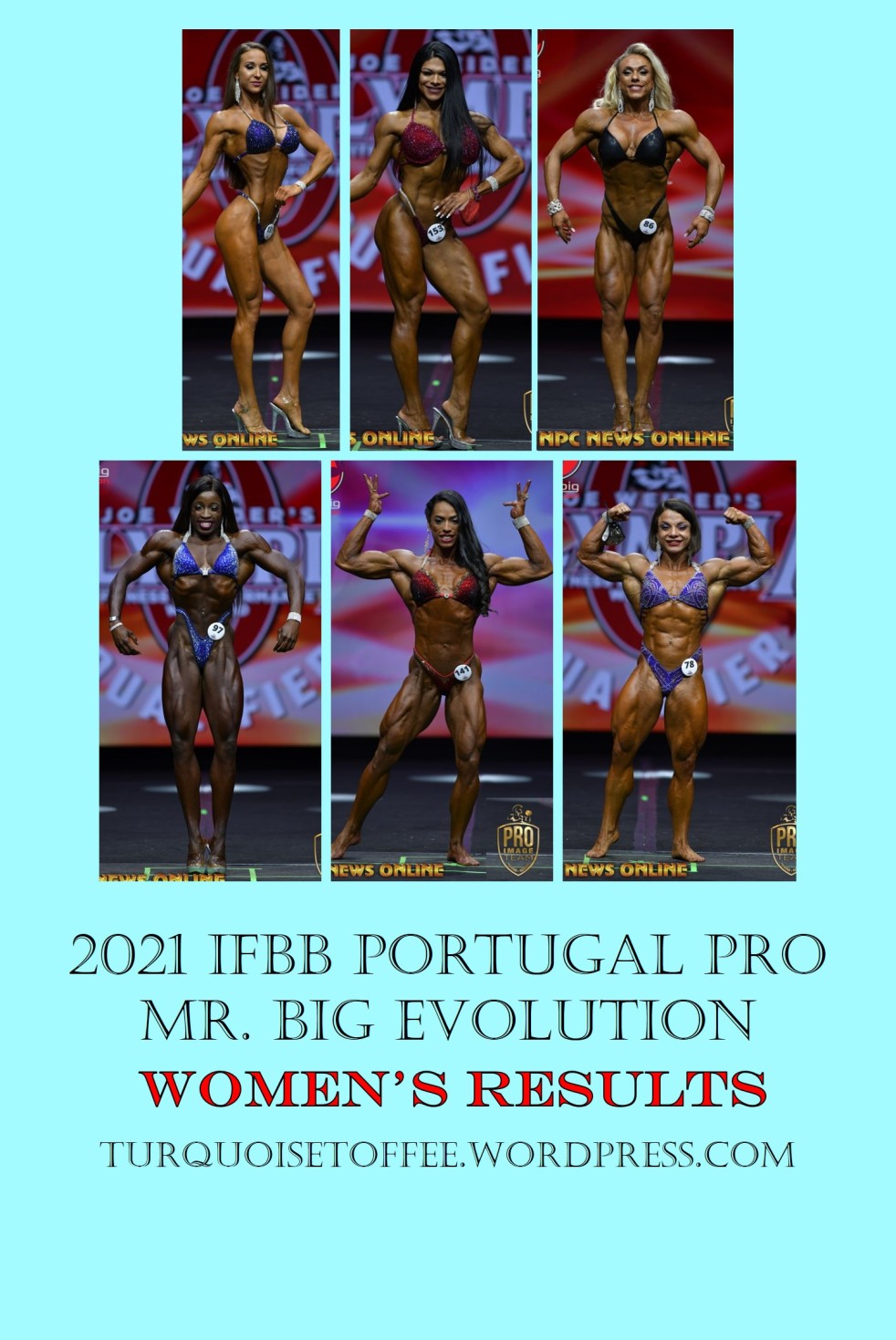 2021 IFBB Portugal Pro Mr Big Evolution Womens Results