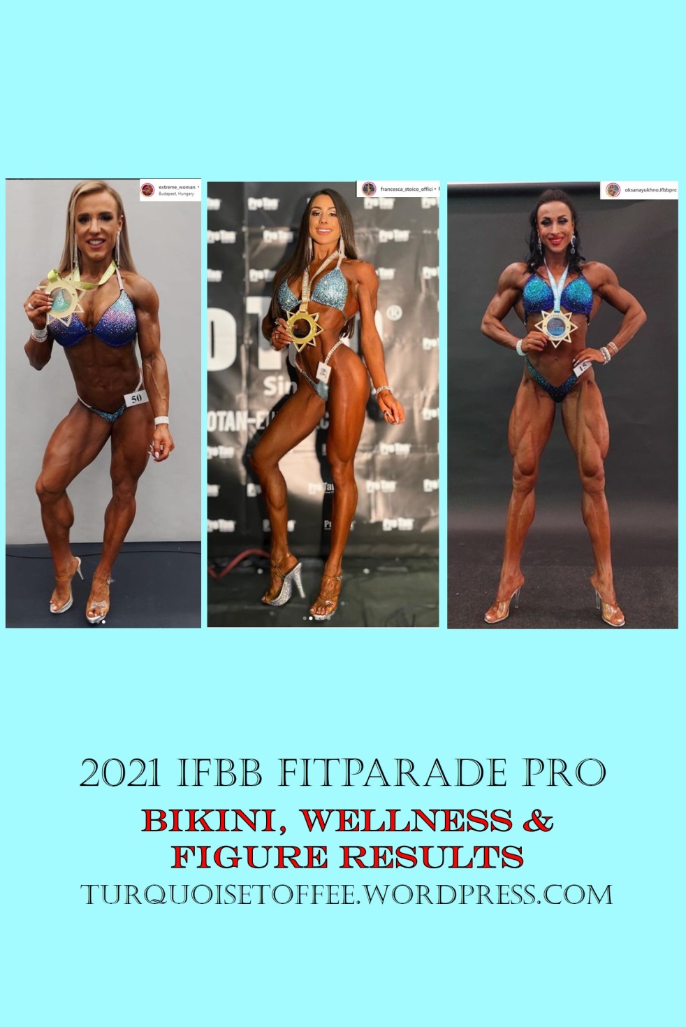 2021 IFBB Fitparade Pro Bikini Wellness Figure Results