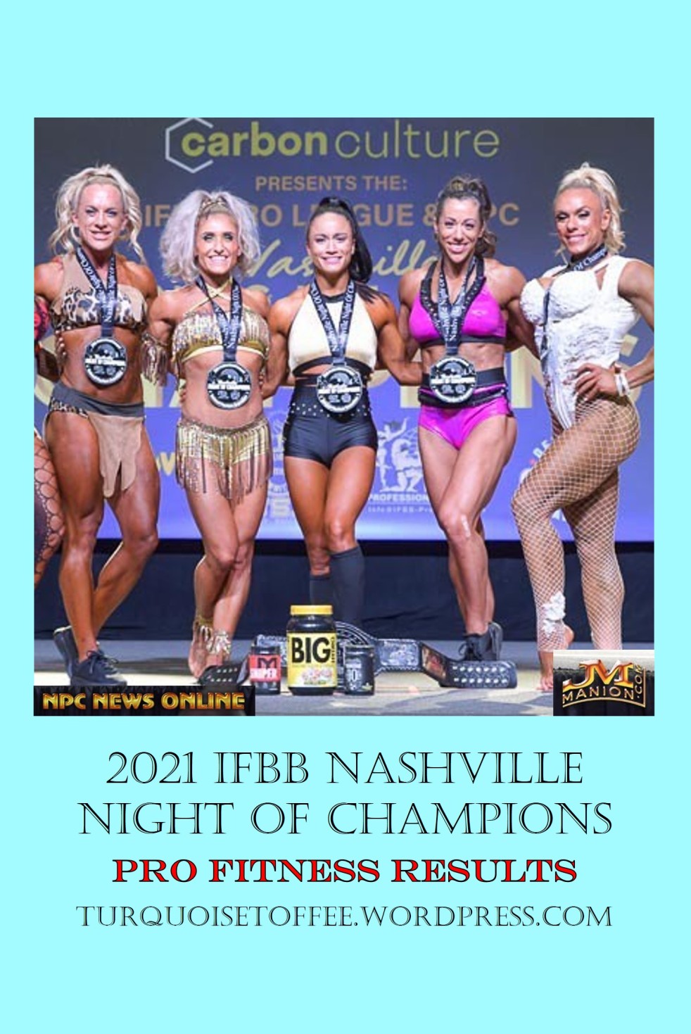 2021 IFBB Nashville Night of Champions Pro Fitness Results