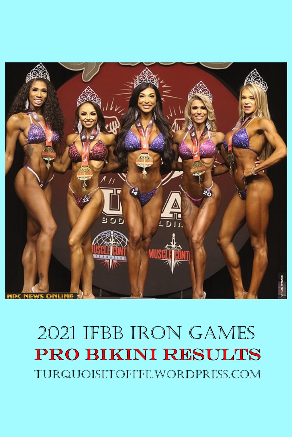 2021 IFBB Iron Games Pro Bikini Results