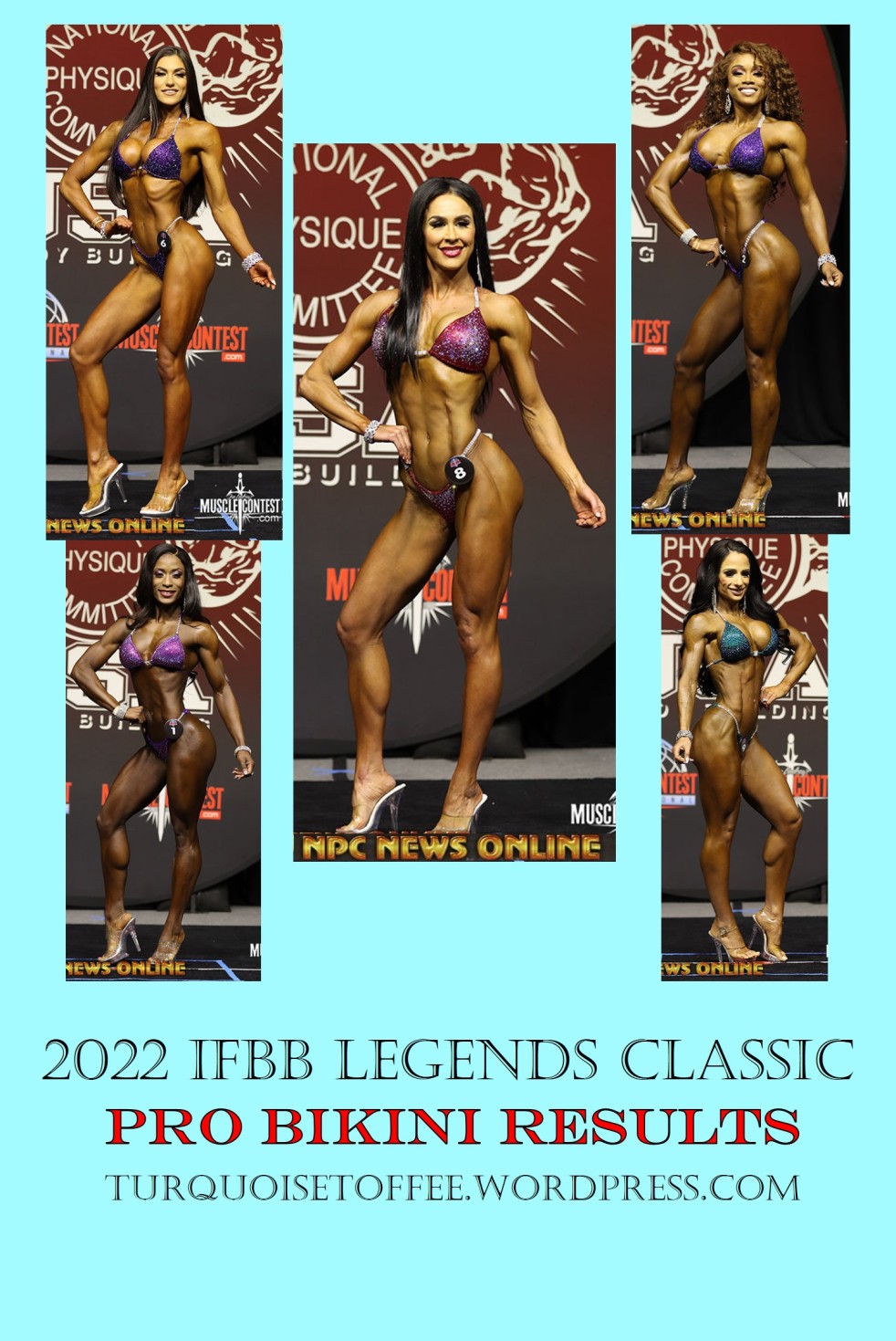 2022 IFBB Legends Classic Pro Bikini Results