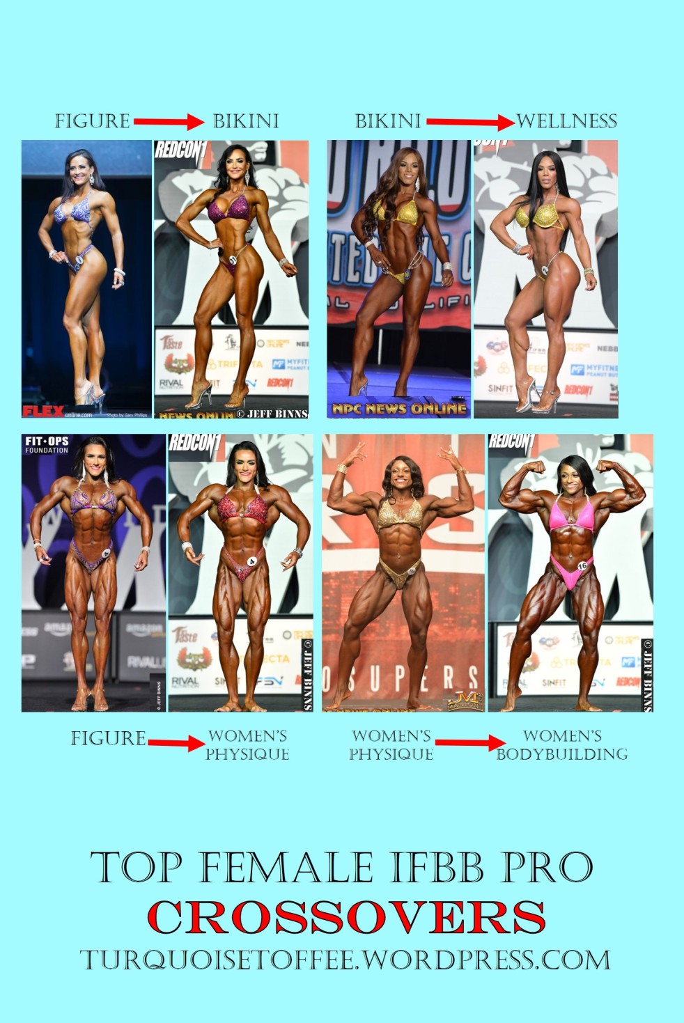 Top Female IFBB Pro Crossovers