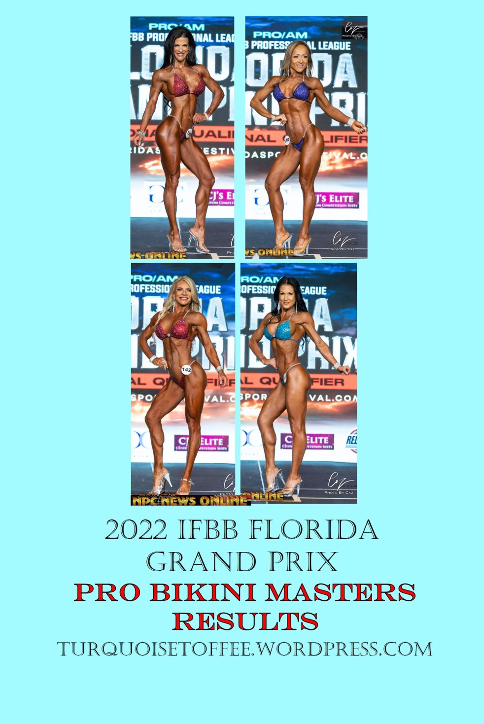 2022 IFBB Florida Grand Prix Pro Master's Bikini Results