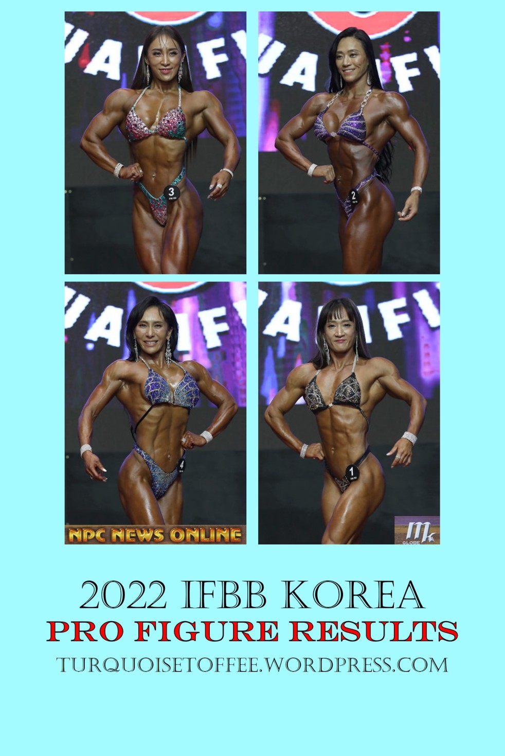 2022 IFBB Korea Pro Figure Results